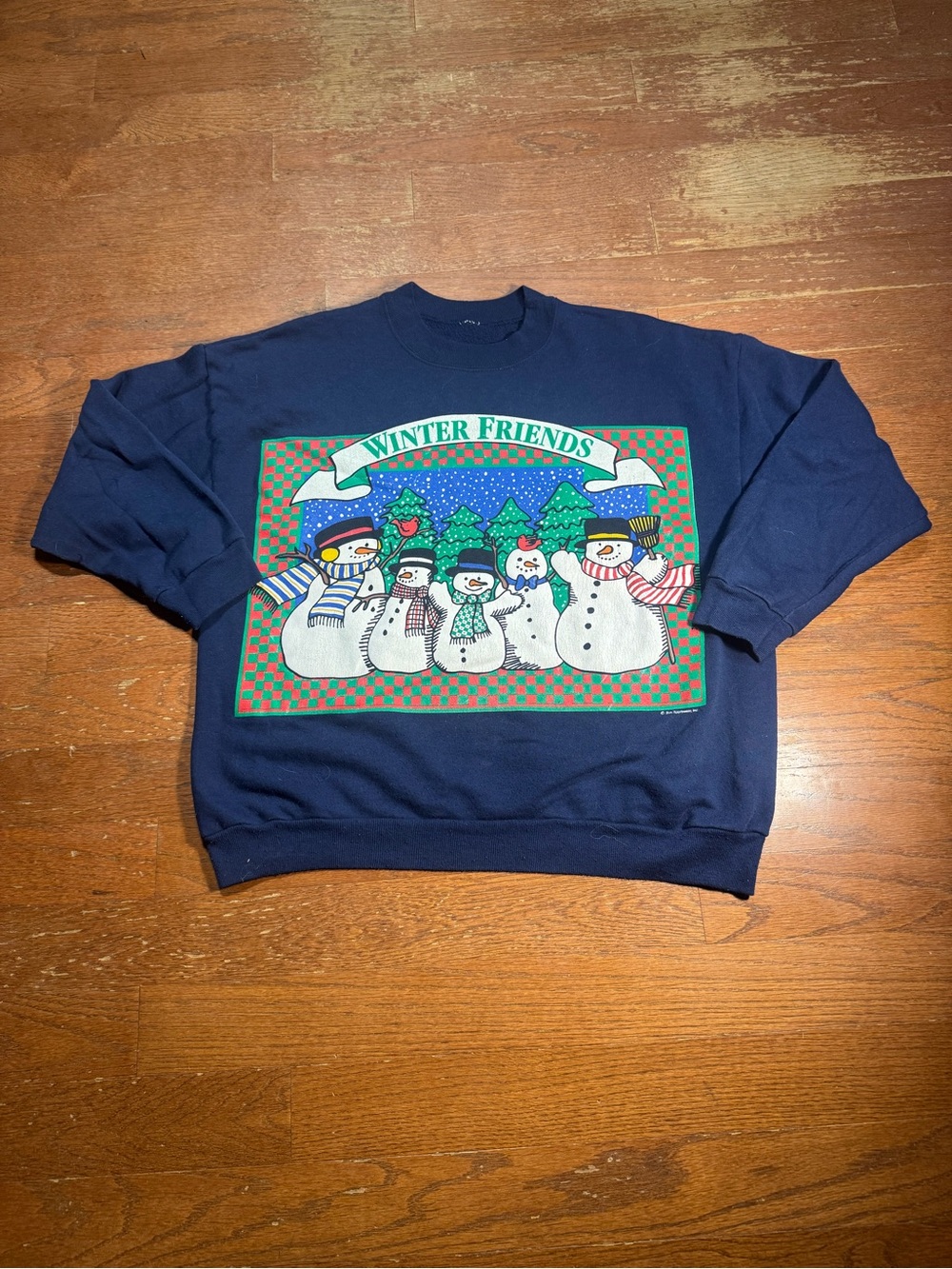 90s Vintage Winter Friends Graphic Tee